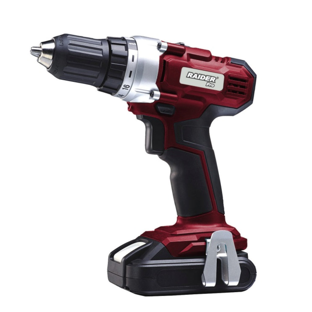 Raider Pro Masina de gaurit si insurubat 16V x 1.3Ah RDP-CDL01L