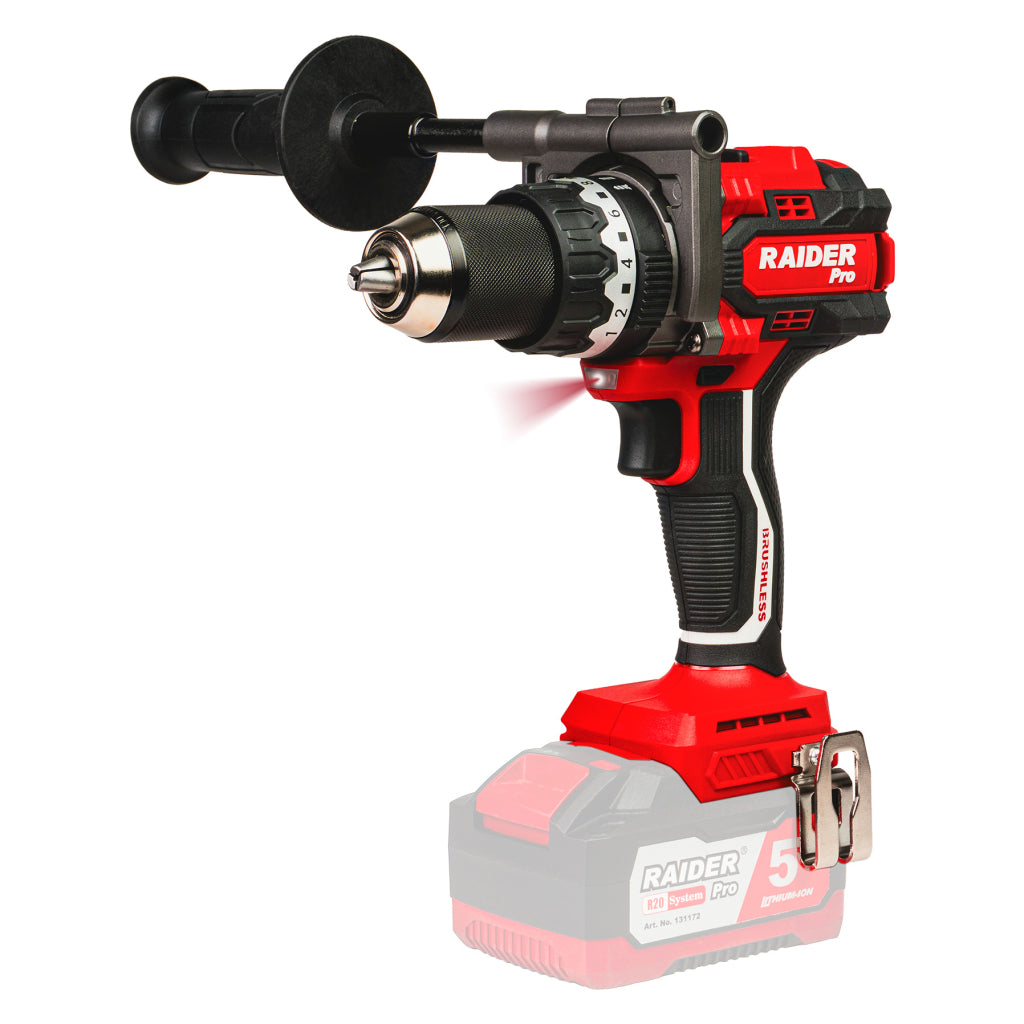 Raider R20 Masina de gaurit si insurubat 20V 160Nm SOLO RDP-PBID20