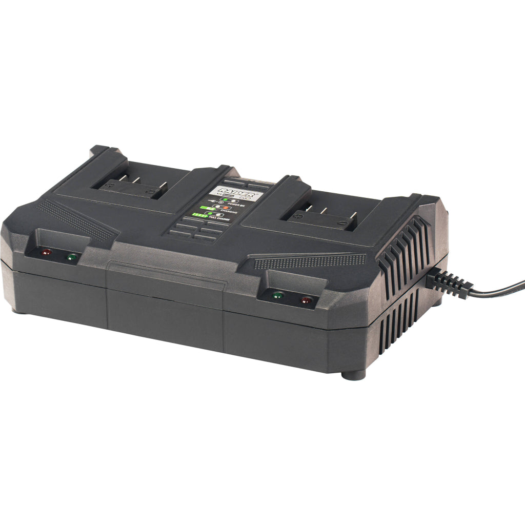 Raider R20 Incarcator dual 2x2Ah pentru acumulator 20V