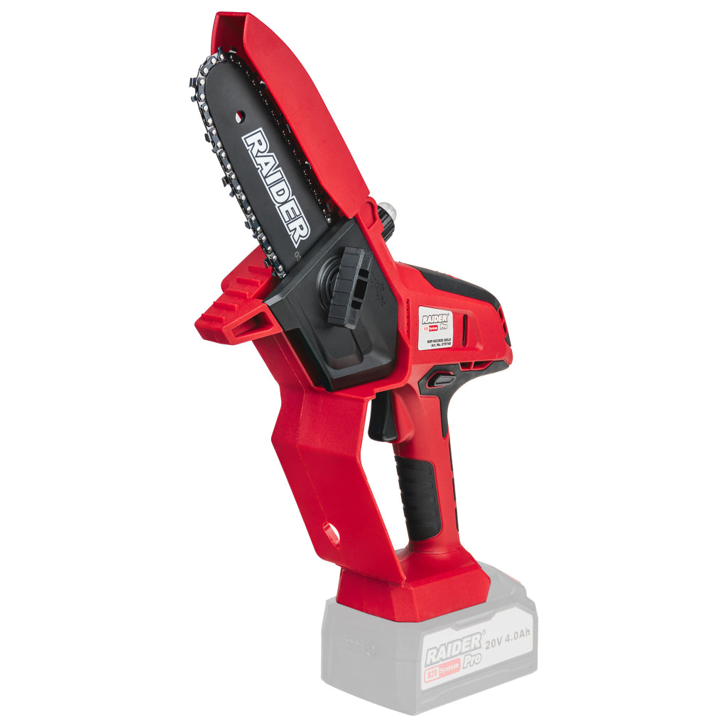 Raider R20 Fierastrau de gradina cu lant si lama 20V 150mm SOLO RDP-KCCS20