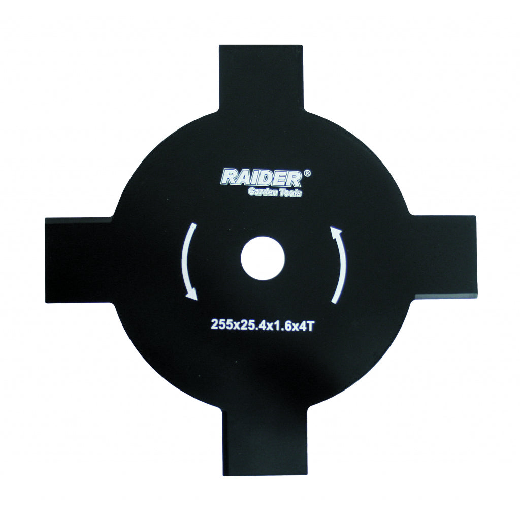Raider Accessories Lama pentru motocoasa ø255x25.4mm patrat