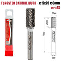 Raider Accessories Freza debavurare Tungsten Carbon tip AX ø12x25 ø6mm RDP
