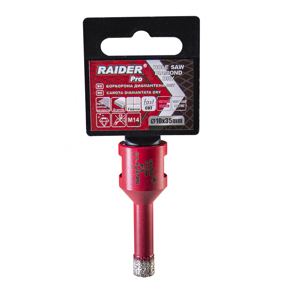 Raider Accessories Freza diamantata pentru frezare uscata M14 x 10mm