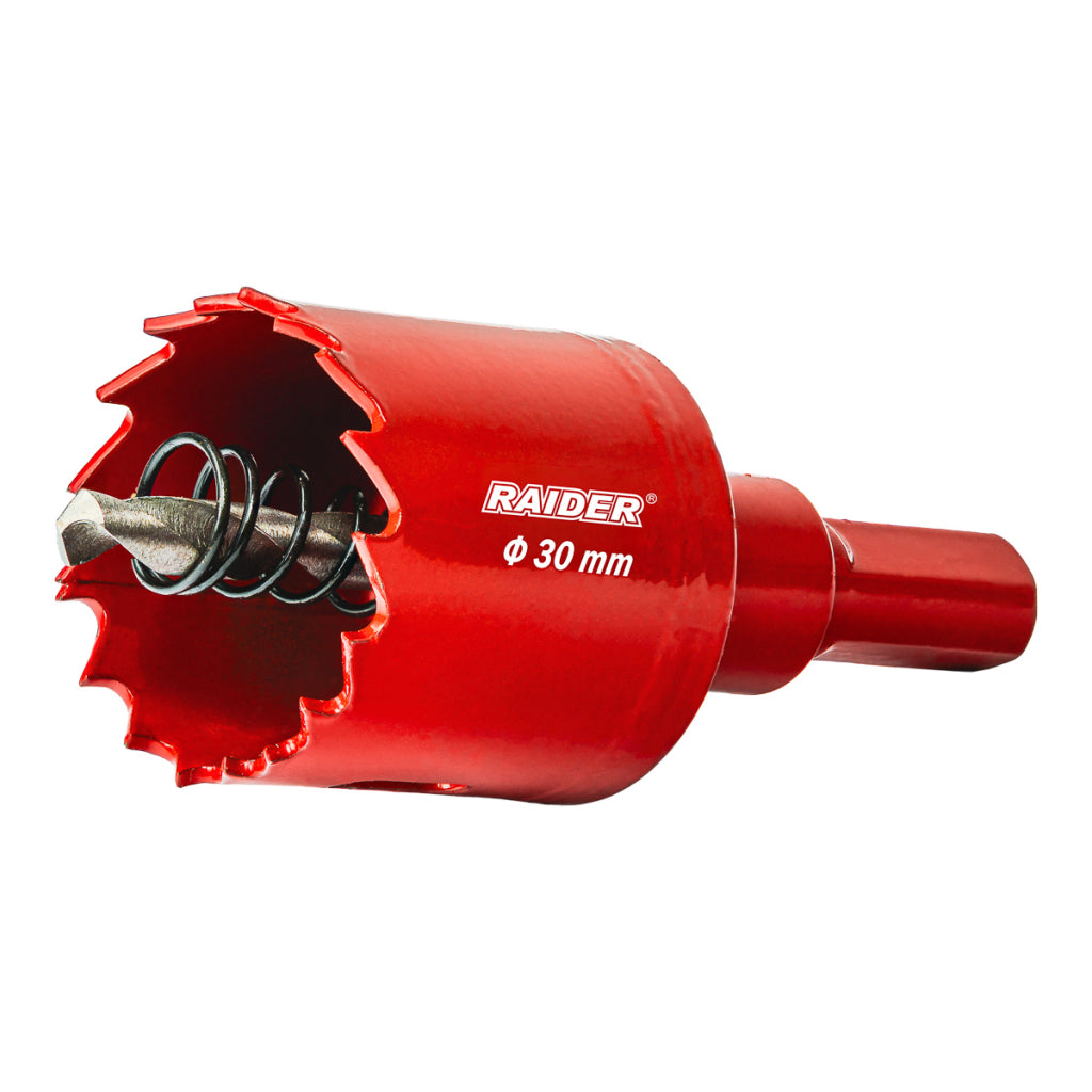 Raider Accessories Carota bi-metal HSS ø30mm cu burghiu pilot RD