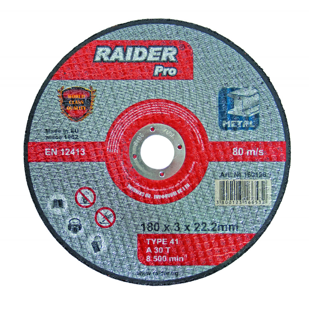 Raider Accessories Disc pentru taiat metal 230х2.0х22.2mm RDP