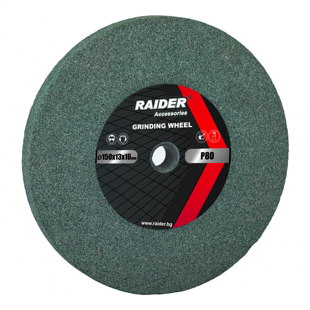 Raider Accessories Piatra pentru polizor 200x20x16mm verde P60