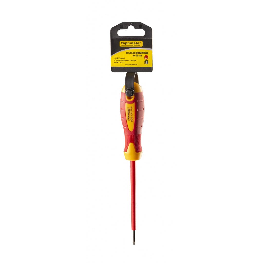 Top Master Pro Surubelnita dreapta izolata 1000V 3.0x100mm CRV TMP