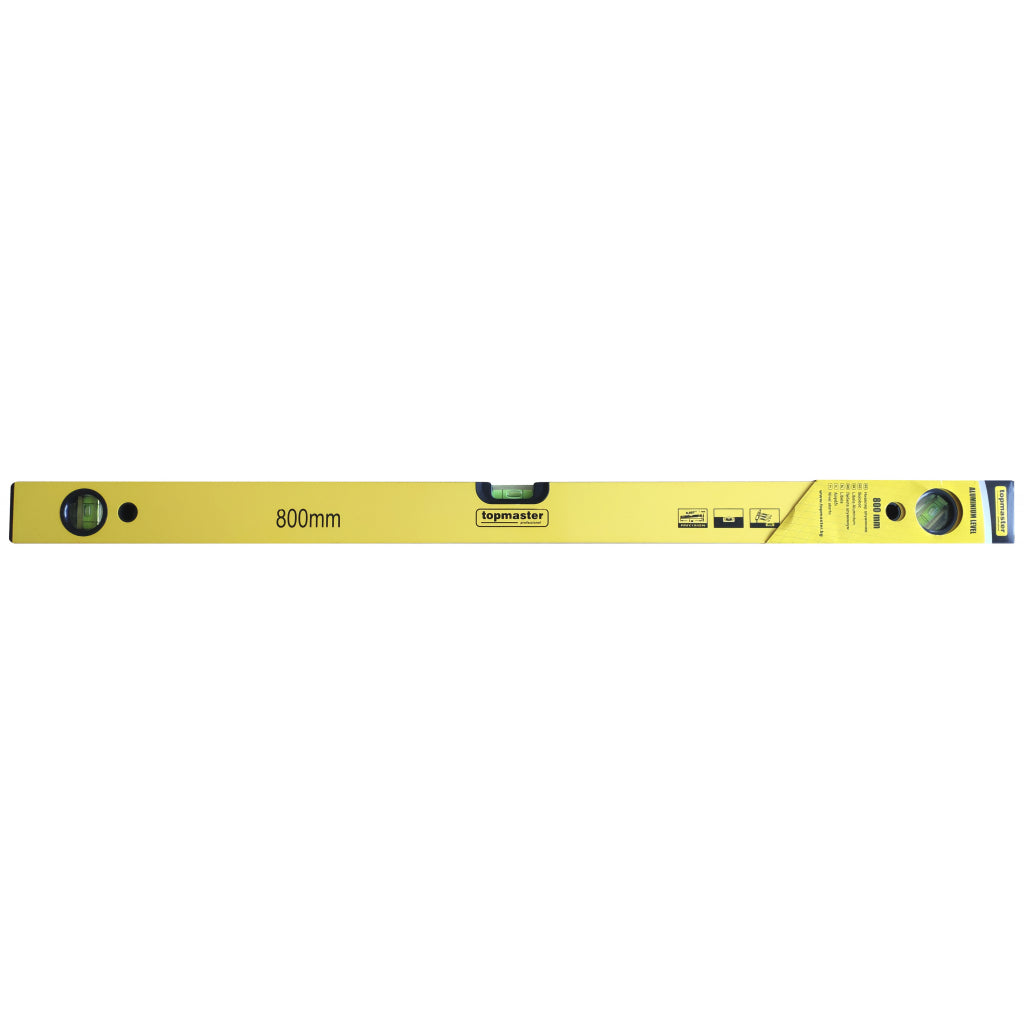 Top Master Pro Nivela aluminiu 3 bule 800mm fara magnet TMP