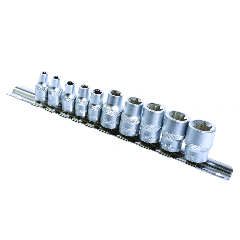 Top Master Pro Set 10 tubulare ¼" & ⅜" CRV TMP