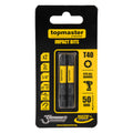 Top Master Pro Set 2 biti magnetici de impact ¼" 50mm TX40 SVCM TMP