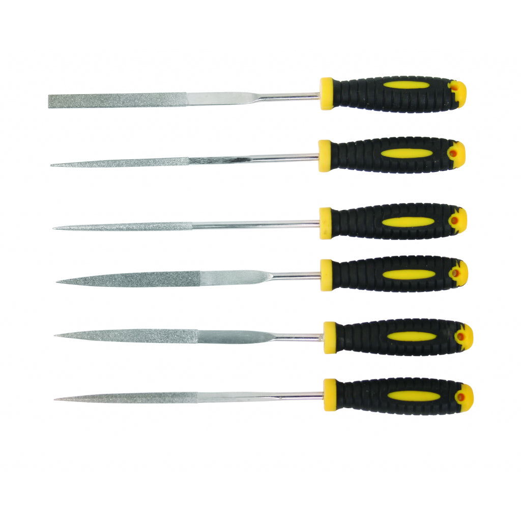Top Master Pro Set 6 pile dimantate 140mm pentru metal TMP