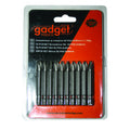Gadget Set 10 biti ¼" 50mm PH2 S2 GD