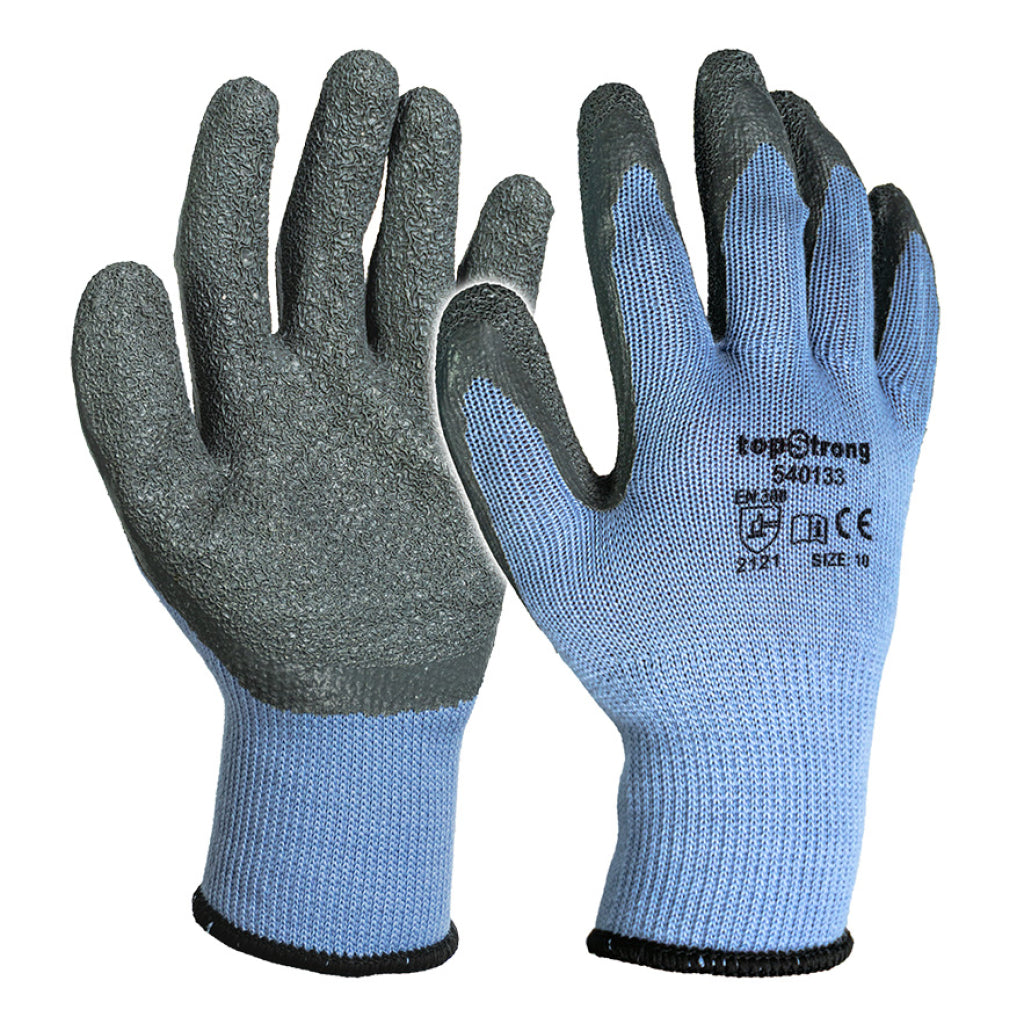 Top Strong Manusi de lucru latex GRIP M10 gri TS-04