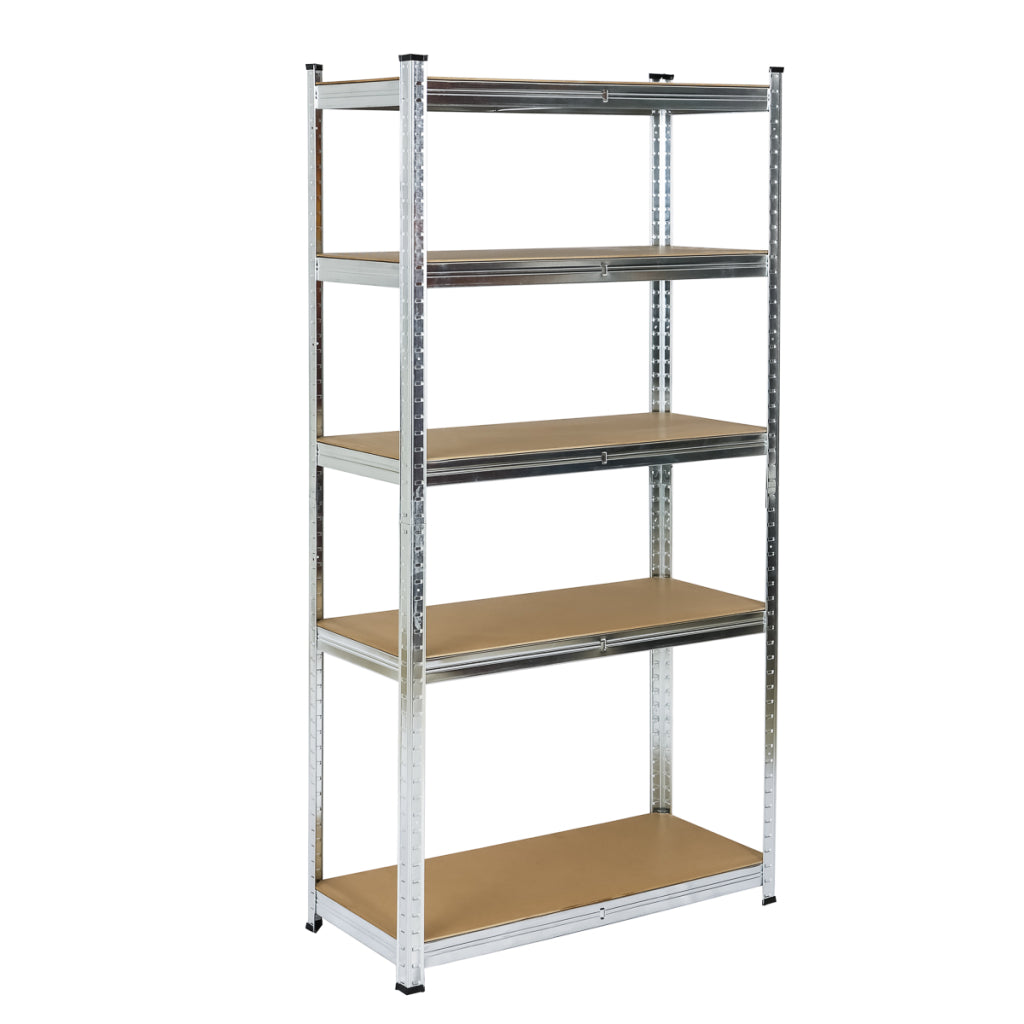 Raft metalic galvanizat 5 polite mdf 175 kg 180x90x40cm