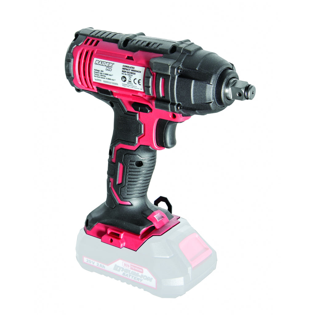 Raider R20 Masina insurubat cu impact 20V 1/2" 250Nm SOLO RDP-SCIW20