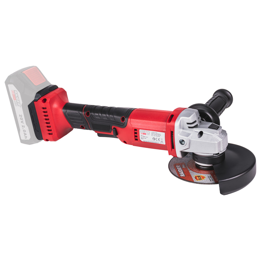Raider R20 Polizor unghiular Ø125mm 20V SOLO RDP-YAG20