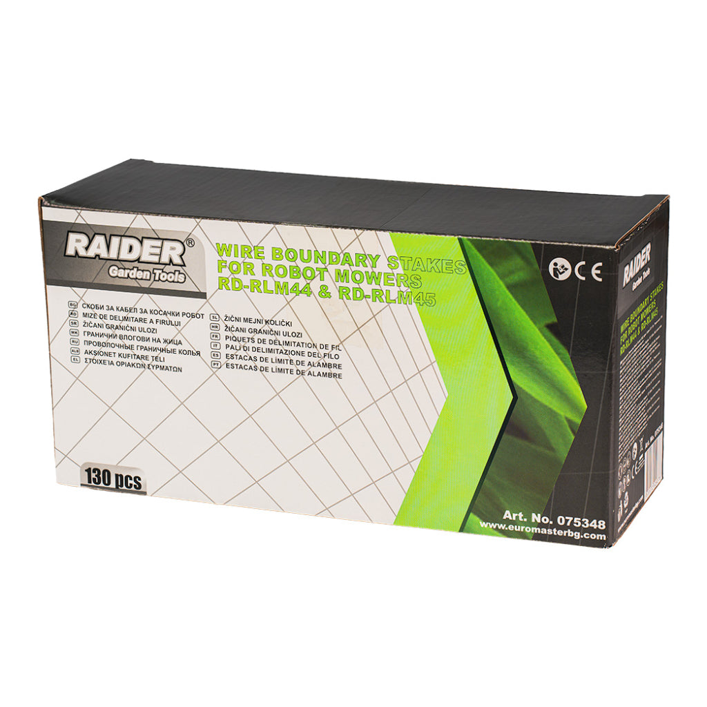 Raider Accessories Set 130 tarusi pentru robot tuns gazon RD-RLM44 & RLM45