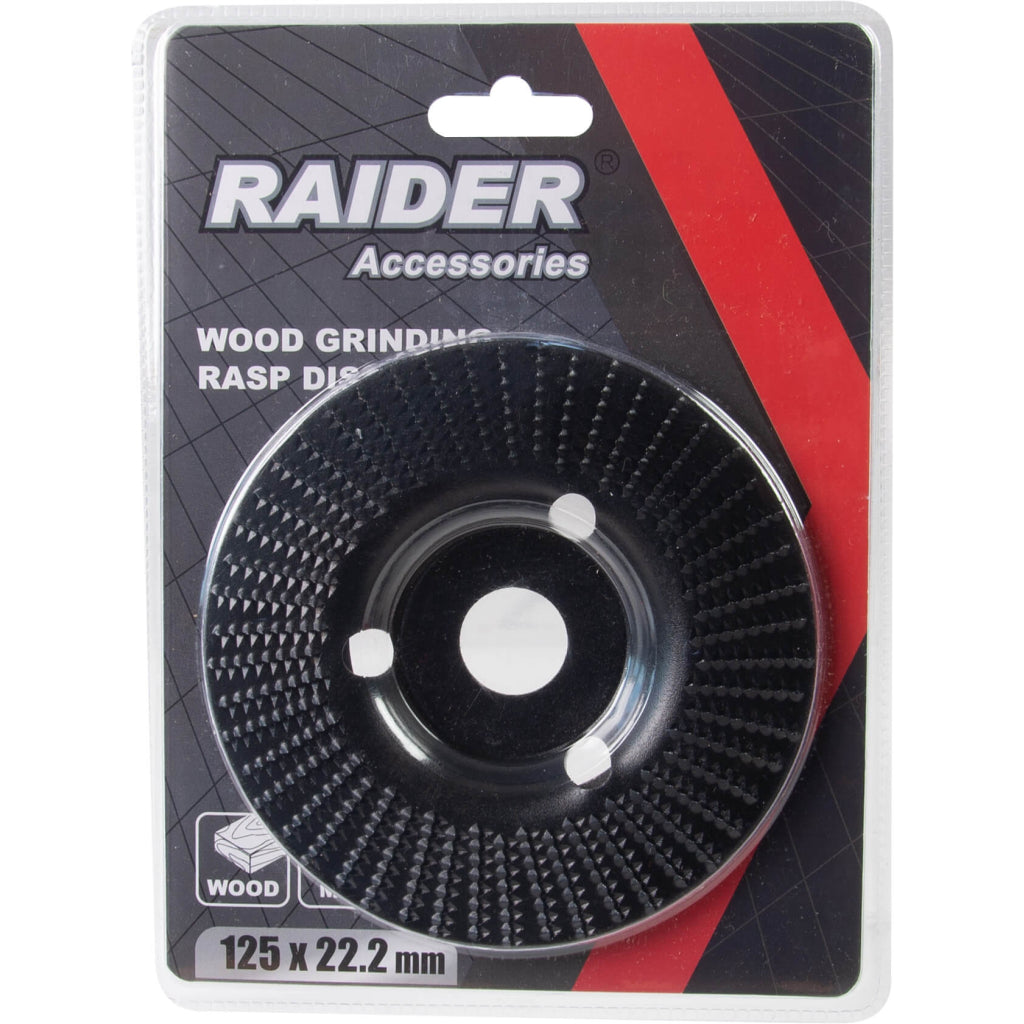 Raider Accessories Disc de slefuire 125x22.2mm pentru lemn
