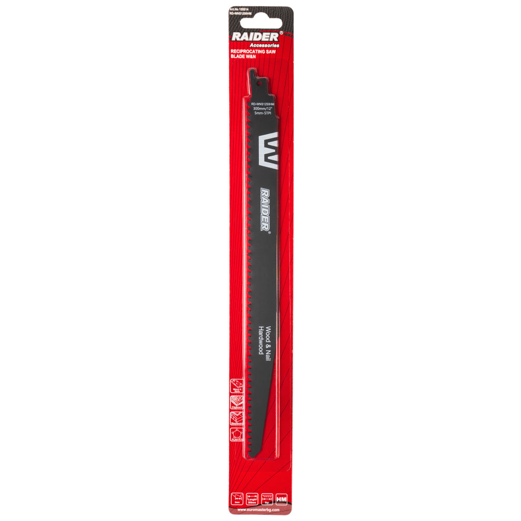 Raider Accessories Lama fierastrau sabie W&N 300x5.0mm 5TPI WNS1250HM