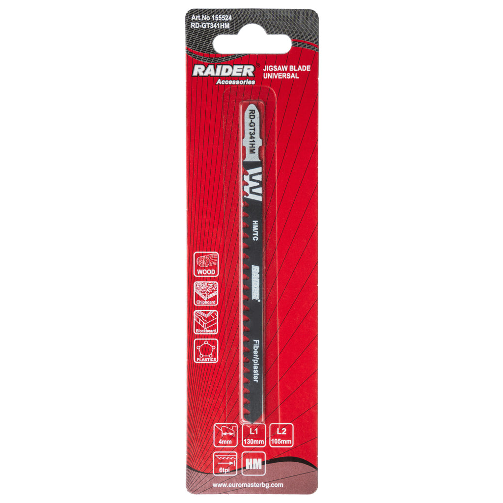 Raider Accessories Lama fierastrau pendular universala 130x4.0mm 6TPI GT341HM