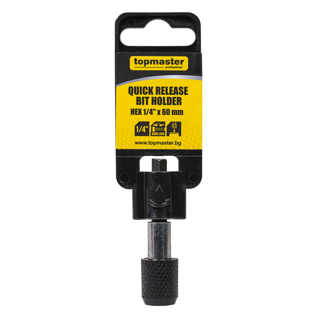Top Master Pro Suport magnetic pentru biti HEX ¼" x 60mm Quick-release TMP