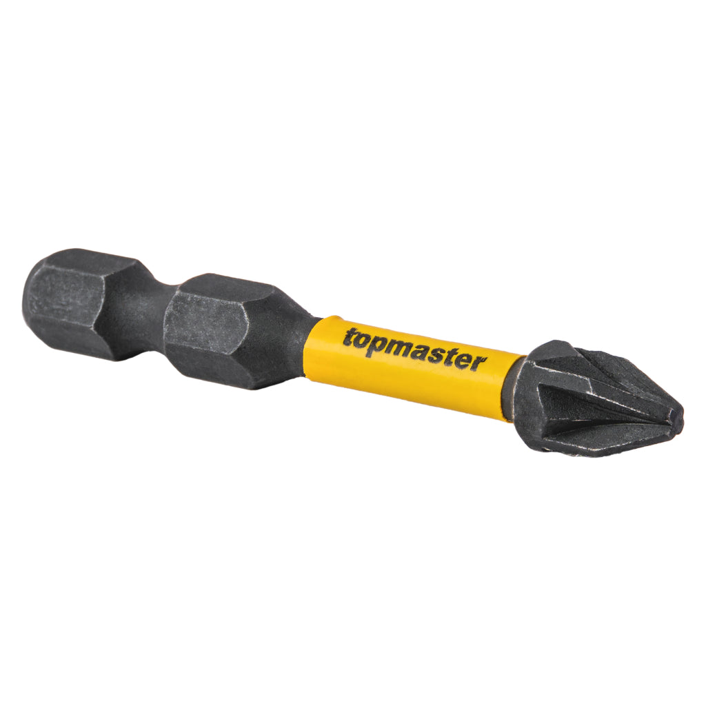Top Master Pro Set 2 biti magnetici de impact ¼" 50mm PZ2 SVCM TMP