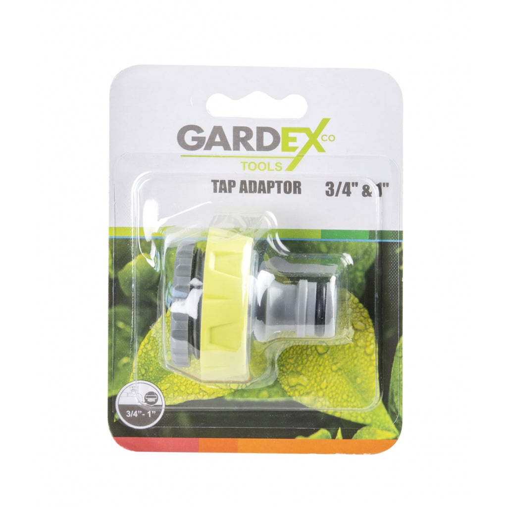 Gardex Adaptor robinet ¾"- 1" filet interior si ½" plastic LUXE