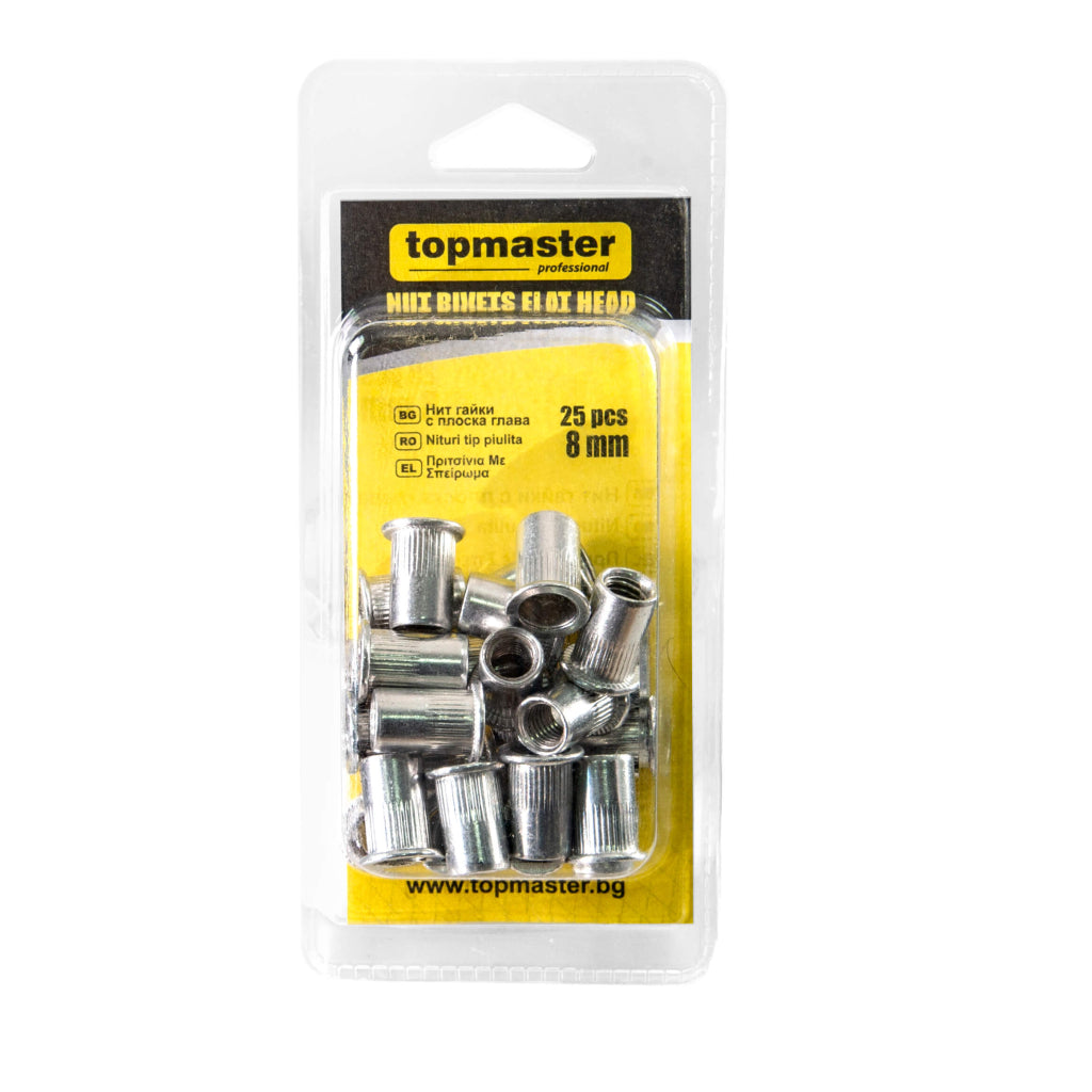 Top Master Pro Nituri tip piulita 8mm 25buc TMP