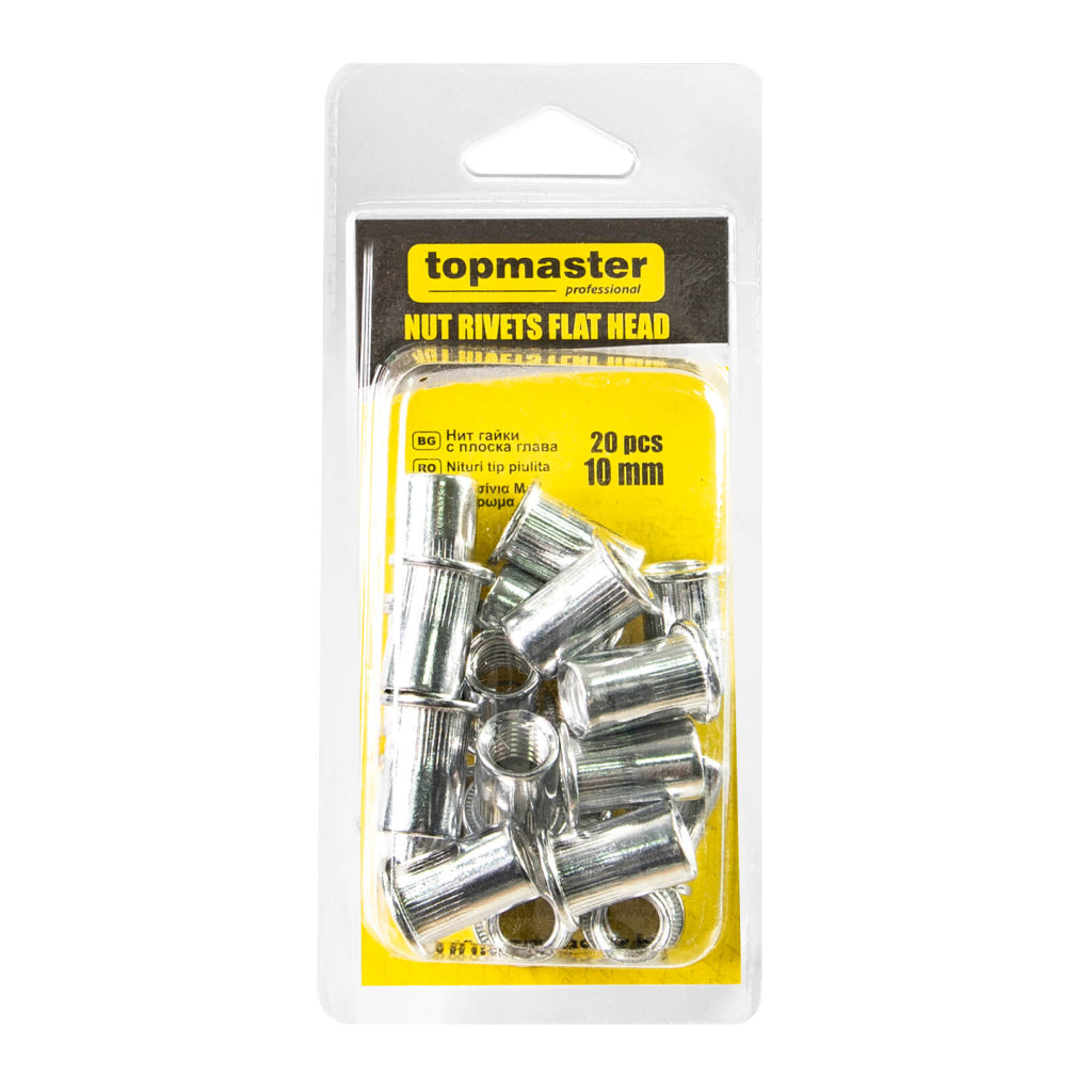 Top Master Pro Nituri tip piulita 10mm 20buc TMP