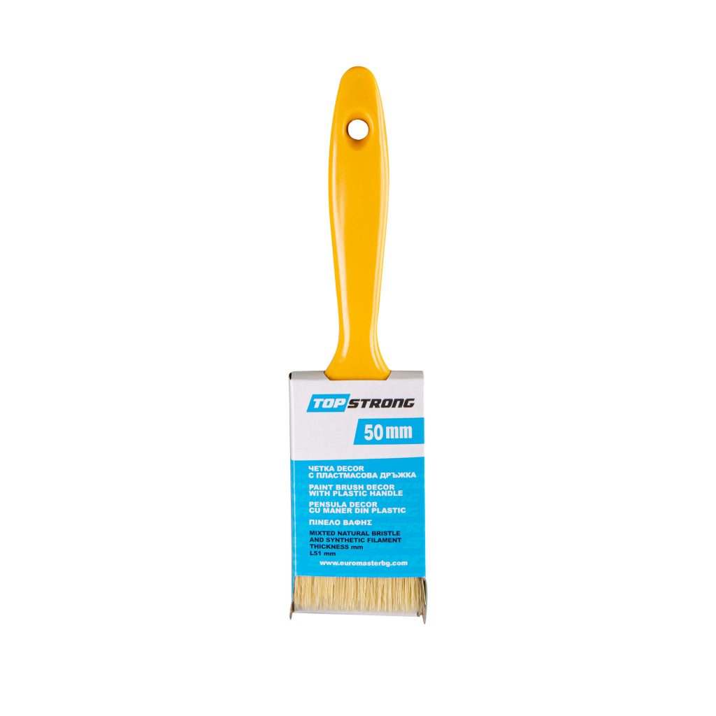 Top Strong Pensula DECOR cu maner din plastic 50mm TS