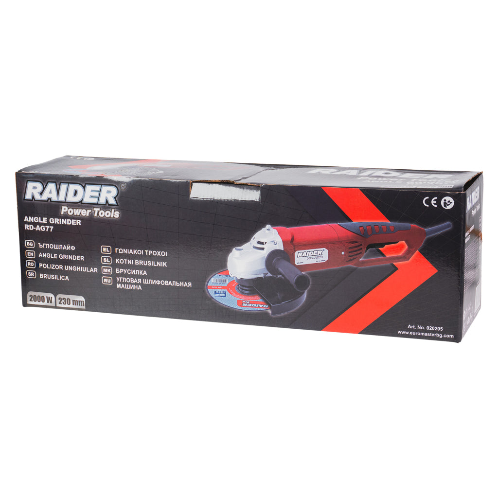 Raider Polizor unghiular 230mm 2000W soft start RD-AG77