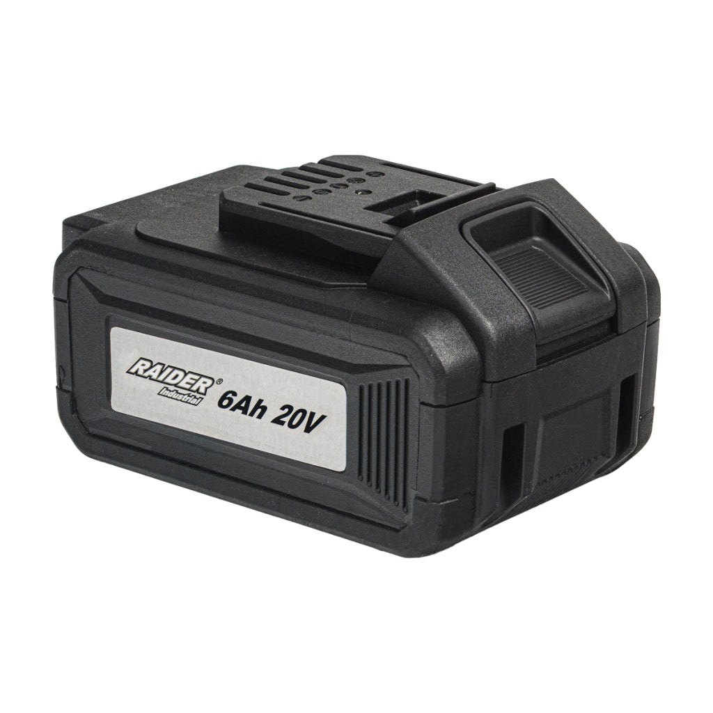 Raider Industrial Acumulator Li-ion 20V x 6.0Ah RDI