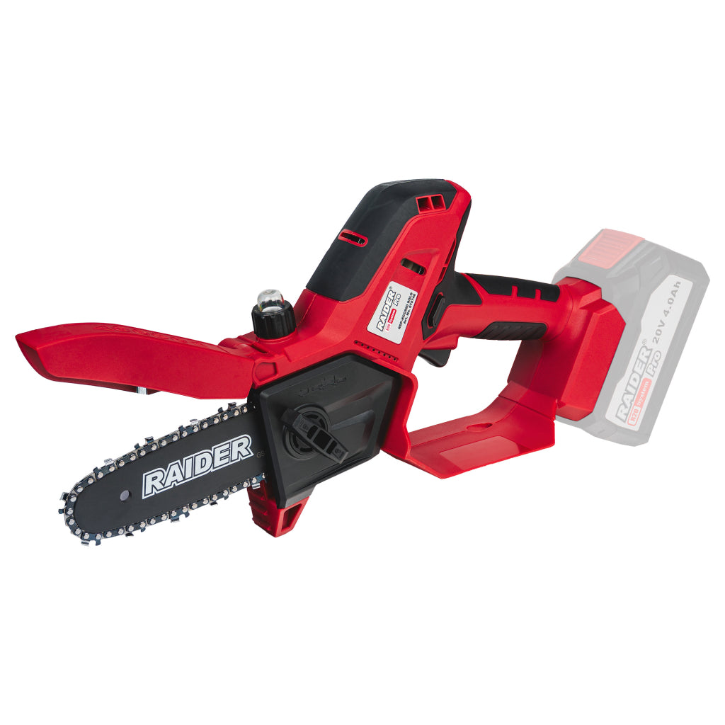 Raider R20 Fierastrau de gradina cu lant si lama 20V 150mm SOLO RDP-KCCS20