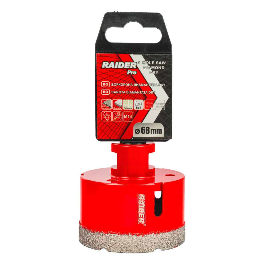 Raider Accessories Freza diamantata pentru frezare uscata M14 x 68mm
