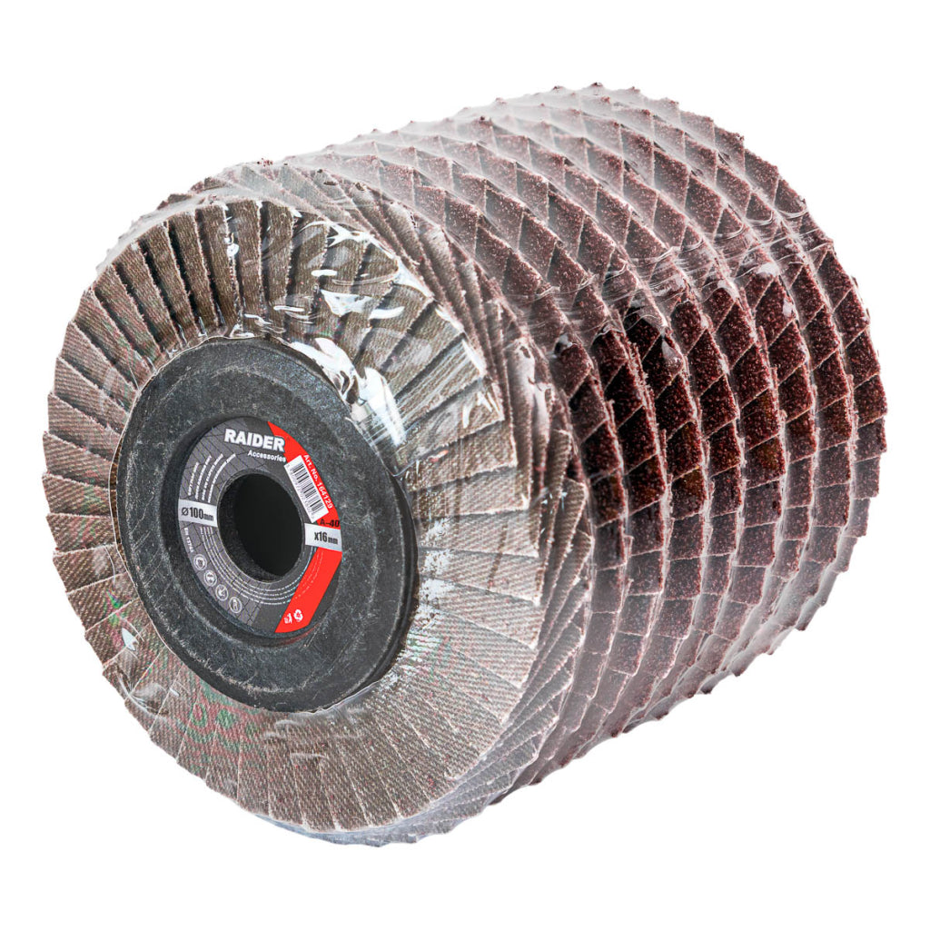 Raider Accessories Disc circular cu lamele smirghel ø100mm А40