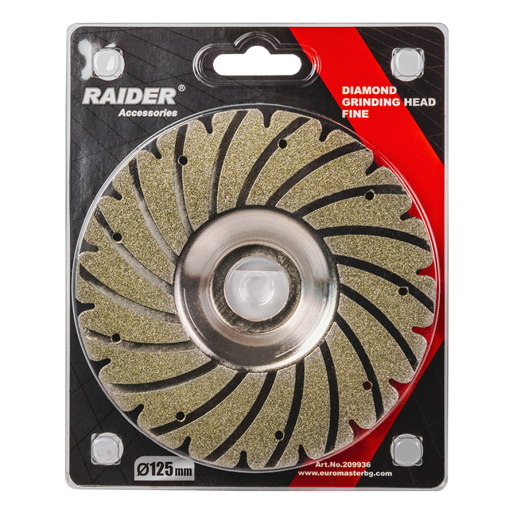 Raider Accessories Disc diamantat segmentat 125x22.2mm slefuire fina