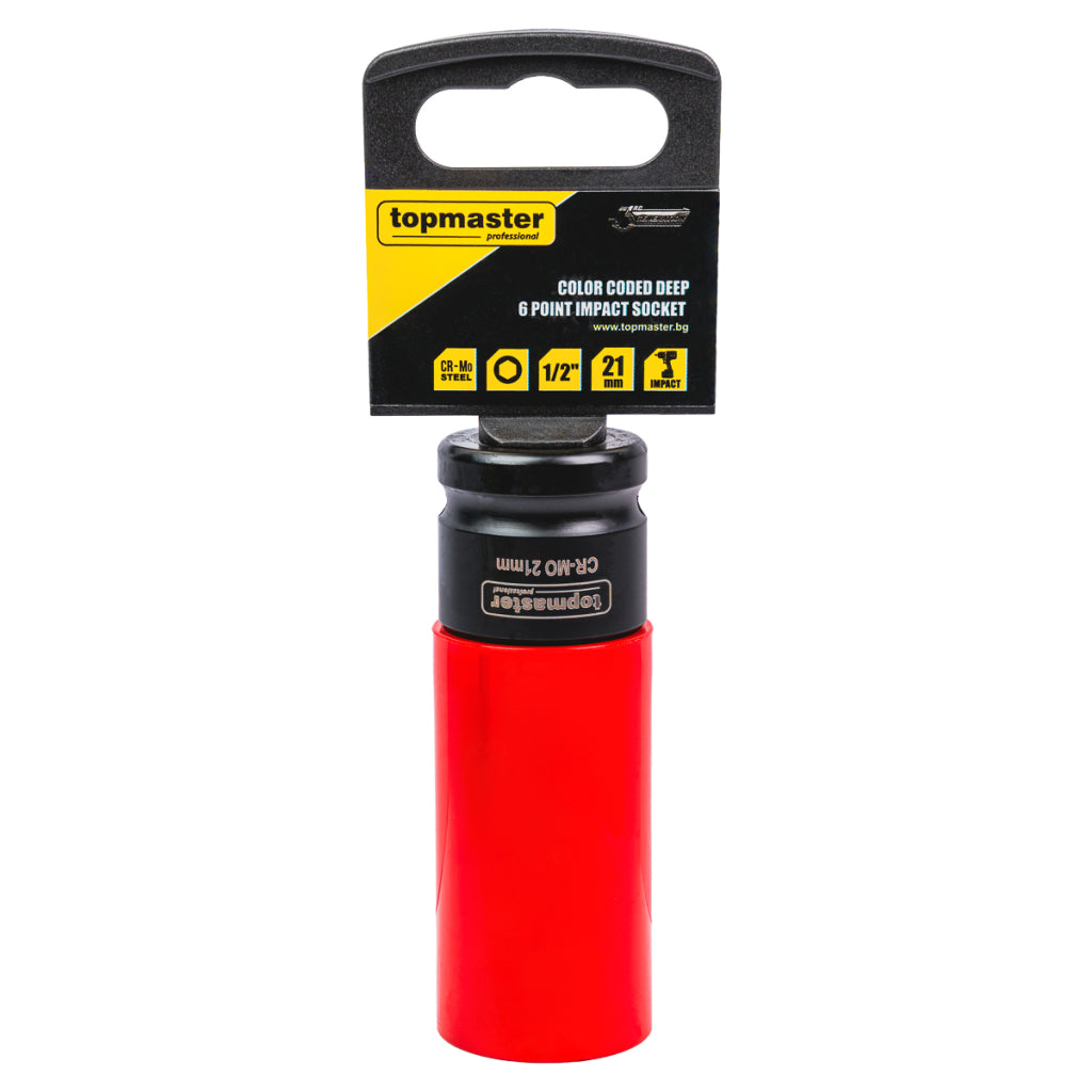 Top Master Pro Tubulara adanca de impact ½" x 21mm protectie prezoane TMP