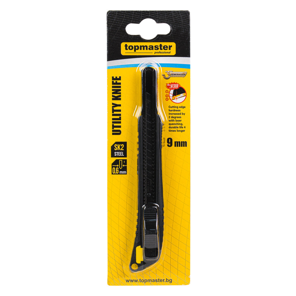 Top Master Pro Cutter 9mm 1 lama SK2 negru TMP