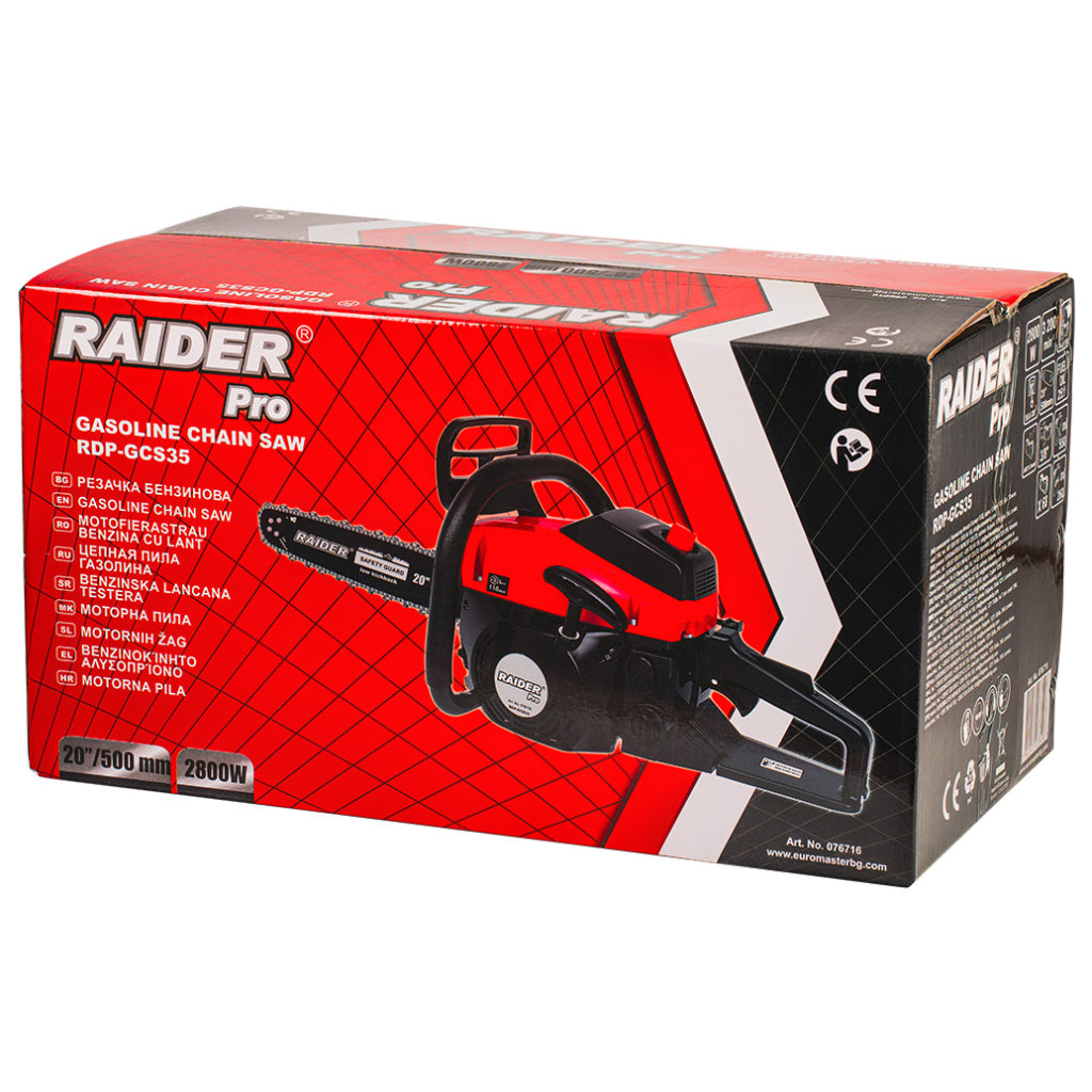 Raider Pro Motofierastrau 500mm ⅜" 68P 3.81CP RDP-GCS35