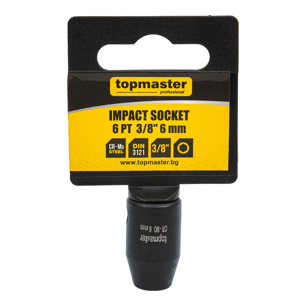 Top Master Pro Tubulara de impact ⅜" x 6mm TMP