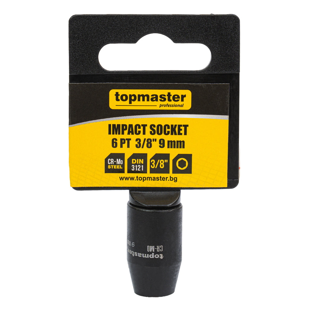 Top Master Pro Tubulara de impact ⅜" x 9mm TMP