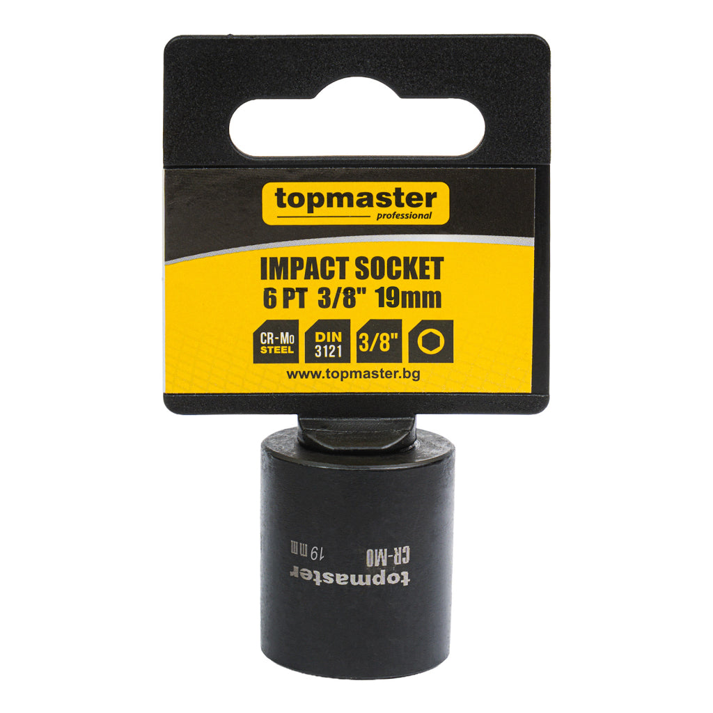 Top Master Pro Tubulara de impact ⅜" x 19mm TMP