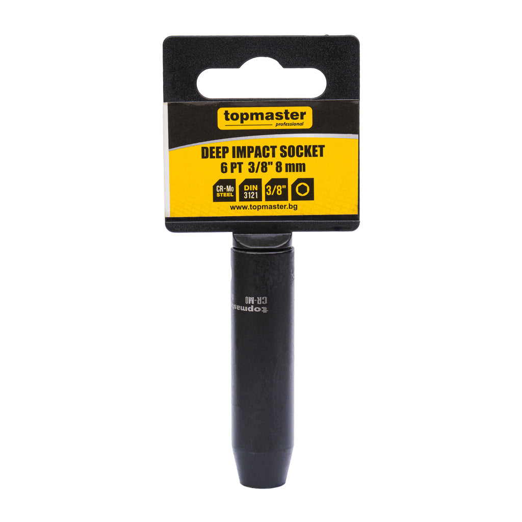 Top Master Pro Tubulara adanca de impact ⅜" x 8mm TMP