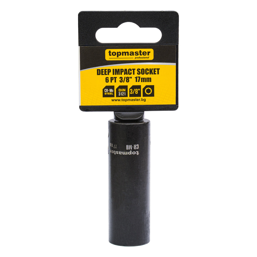 Top Master Pro Tubulara adanca de impact ⅜" x 17mm TMP
