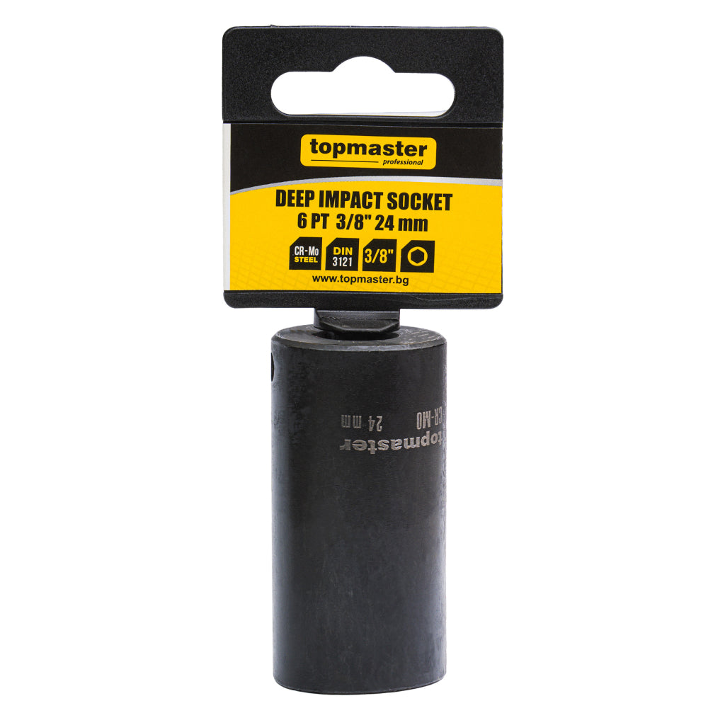 Top Master Pro Tubulara adanca de impact ⅜" x 24mm TMP