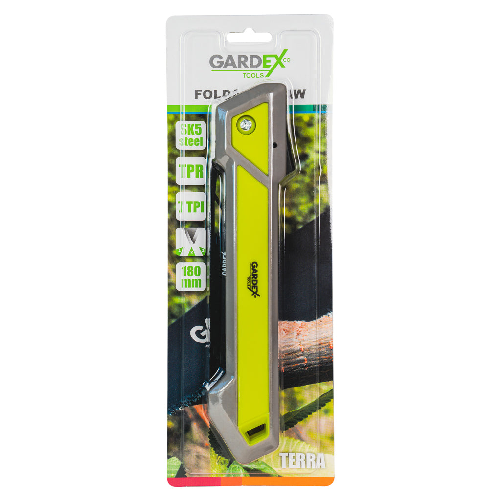 Gardex Fierastrau de gradina pliabil 180mm TERRA GX