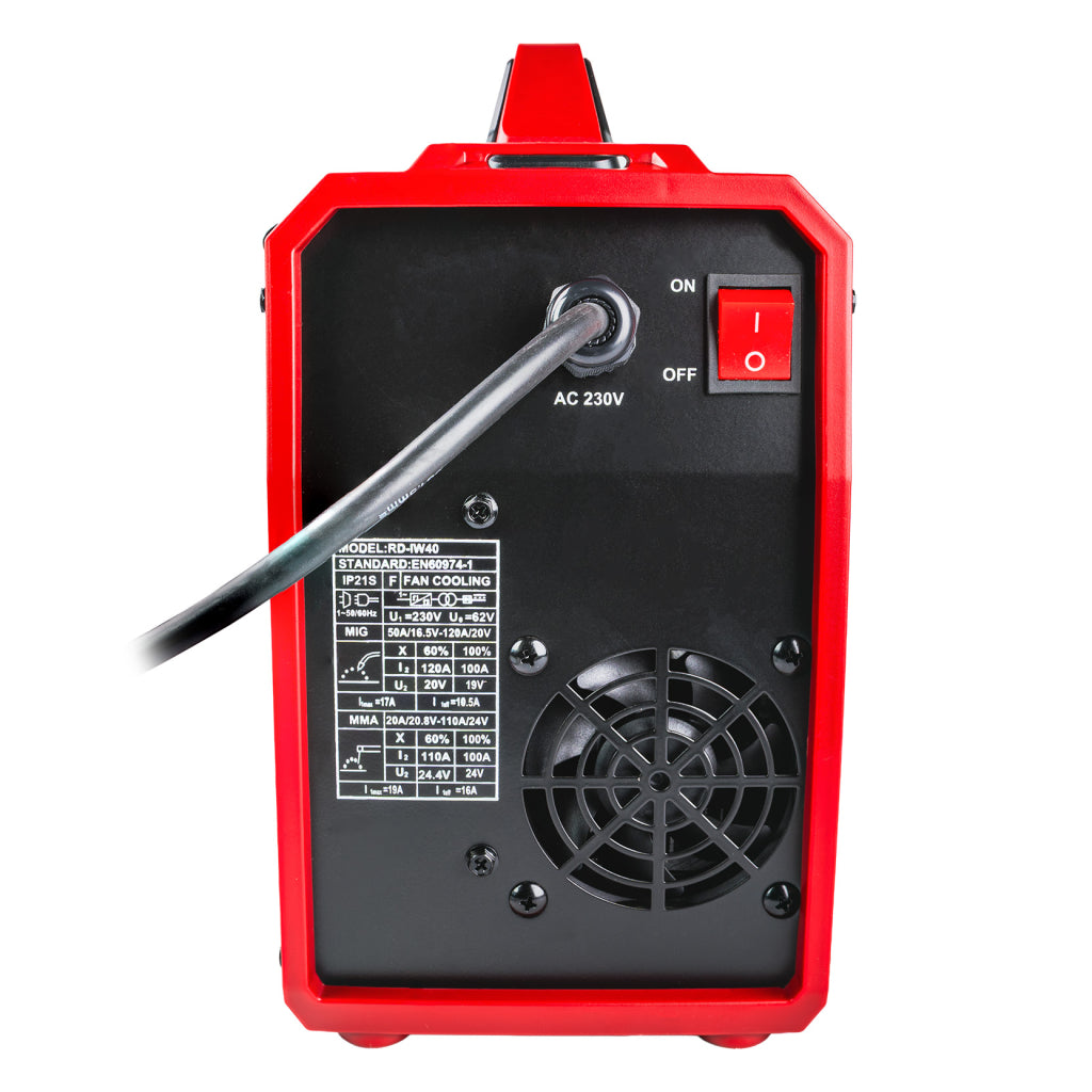 Raider Aparat de sudura invertor MIG/MAG&MMA 120A RD-IW40
