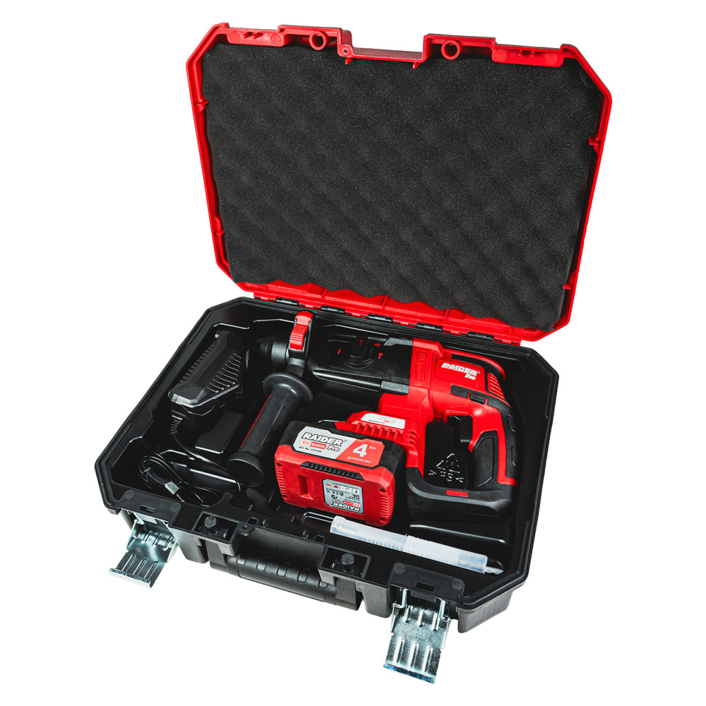 Libertate și Putere pe Șantier: Recenzie Ciocan Rotopercutor Raider Pro RDP-BRH20 (20V, 3J)