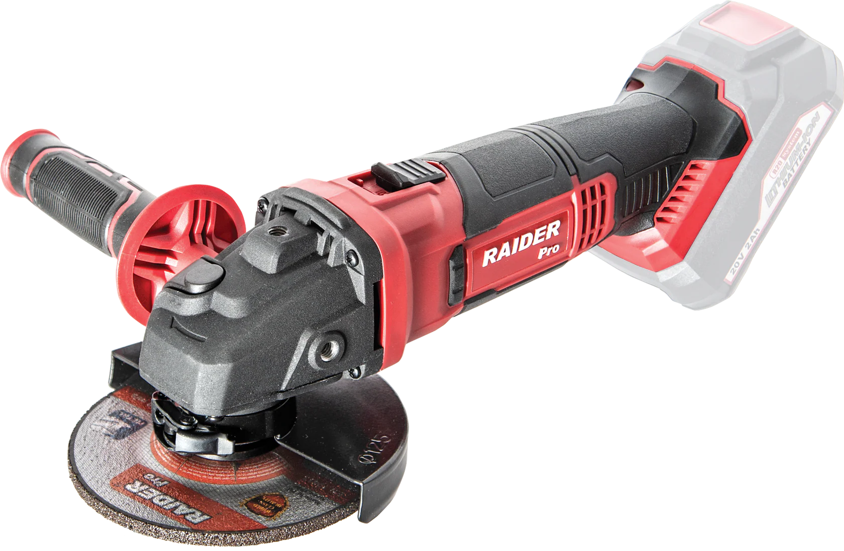 Raider R20 Polizor unghiular Ø125mm 20V SOLO RDP-SAG20