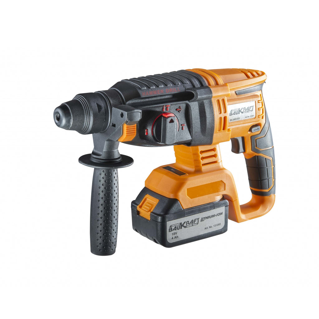 Baukraft Ciocan rotopercutor SDS 18V 4Ah 2.2J BK-BRH58